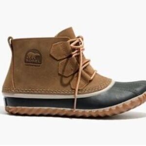 Sorel Brown and Black Winter Boots